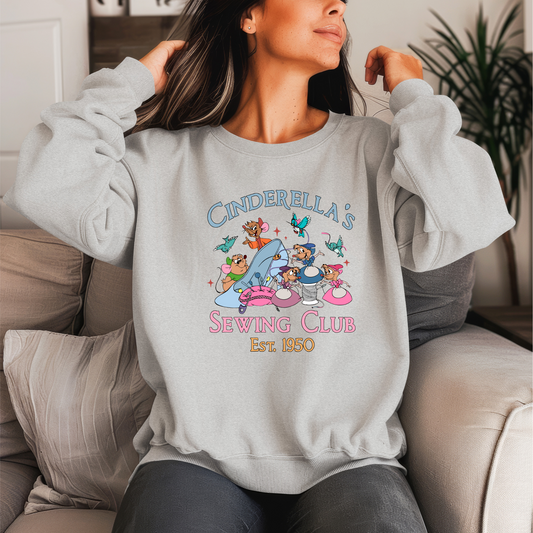 Princess Sewing Club Crewneck Sweater