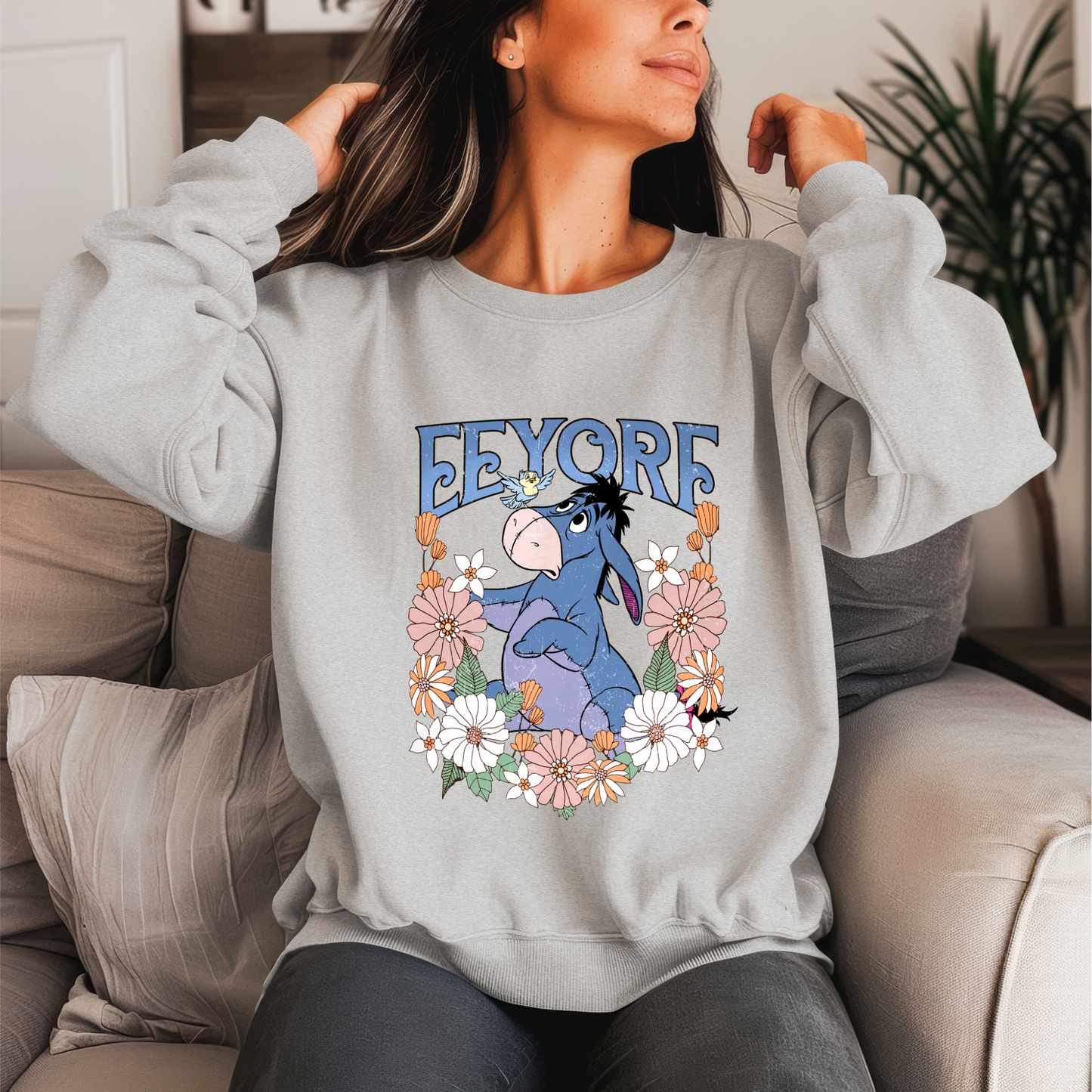 Blue Donkey Crewneck Sweater