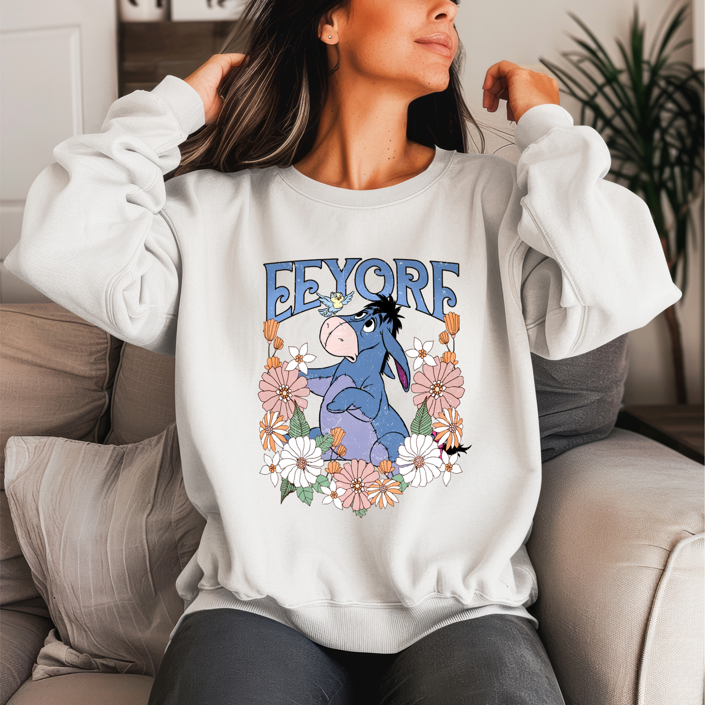 Blue Donkey Crewneck Sweater