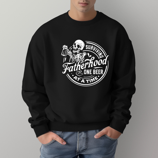 Surviving Fatherhood Crewneck Sweater