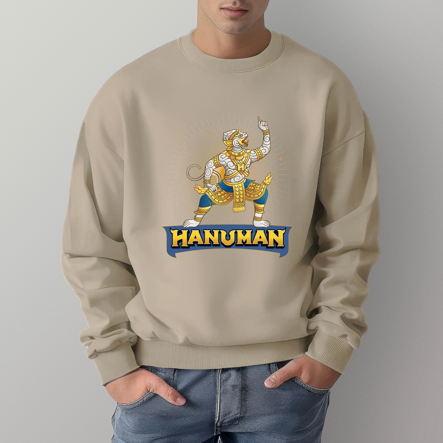 Hanuman Crewneck Sweater