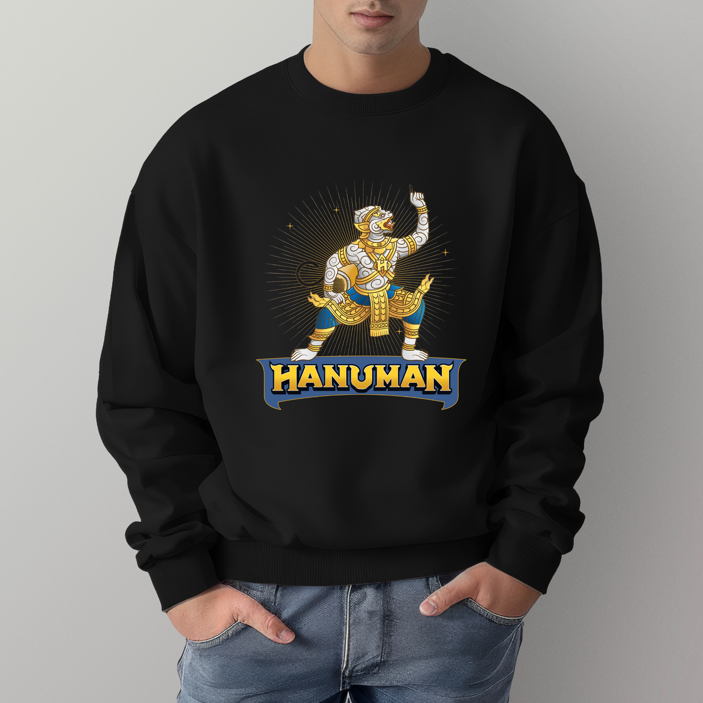 Hanuman Crewneck Sweater