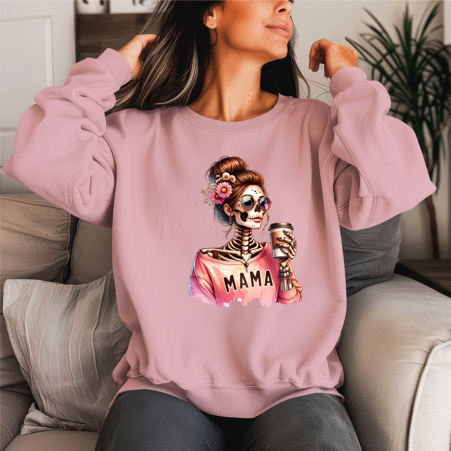 Pink Mama Skull Coffee