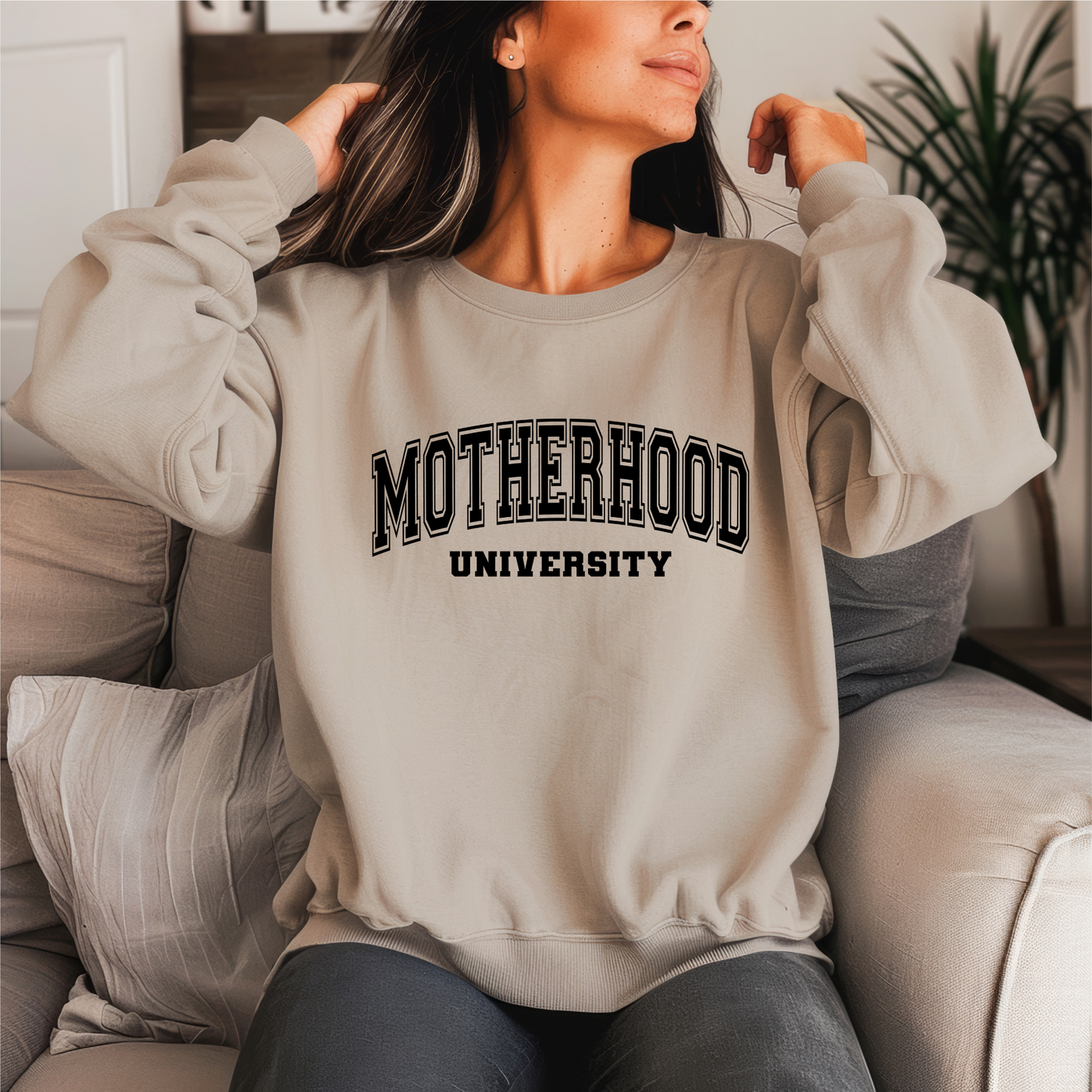 Motherhood University Crewneck Sweater