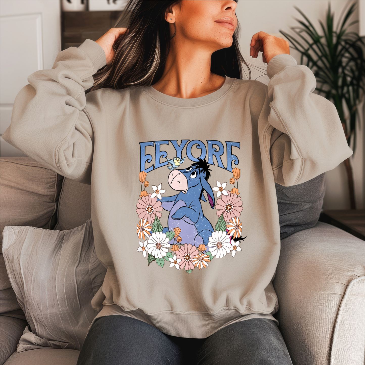 Blue Donkey Crewneck Sweater